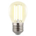 Лампа светодиодная Uniel E27 4W 3000K прозрачная LED-G45-4W/3000K/E27/CL GLY01TR UL-00011940