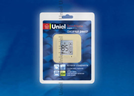 Диммер (04029) Uniel USW-001-LCD-DM-40/500W-TM-M-BG