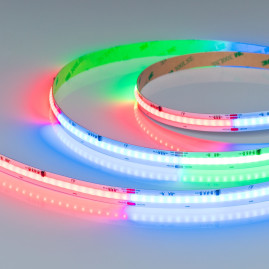 Светодиодная лента SPI-COB-X630-12mm 24V RGB-PX63 (11 W/m, IP20, 5m) Arlight 043886