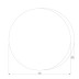 Настенный светодиодный светильник TK Lighting 1427 Luna Gold