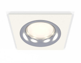 Комплект встраиваемого светильника Ambrella light Techno Spot XC7631003 SWH/PSL белый песок/серебро полированное (C7631, N7012)