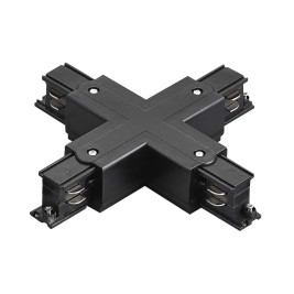 Соединение крестовое с подводом питания к треку 5040xx-(F)/(R) Quattro Lightstar 504147-FR