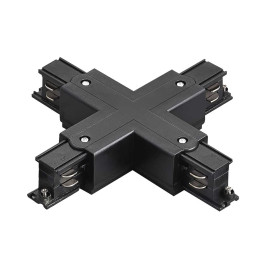 Соединение крестовое с подводом питания к треку 5040xx-(F)/(R) Quattro Lightstar 504147-FR