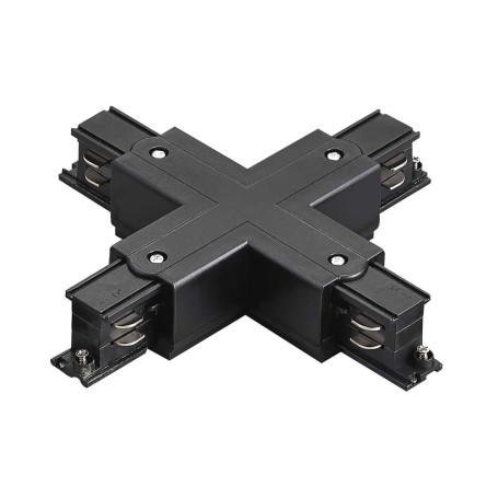 Соединение крестовое с подводом питания к треку 5040xx-(F)/(R) Quattro Lightstar 504147-FR
