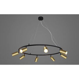 Подвесная люстра Crystal Lux CLT 015C8 D800 BL-GO
