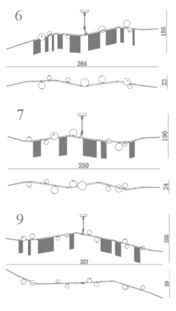 Подвесной светильник Imperium Loft Адель Cherry Bomb Chandelier 7 178179-22