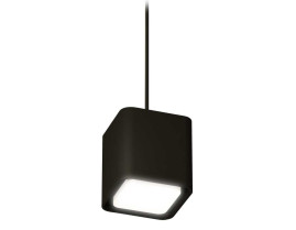 Комплект подвесного светильника Ambrella light Techno Spot XP7841001 SBK/FR черный песок/белый матовый (A2311, C7841, N7755)