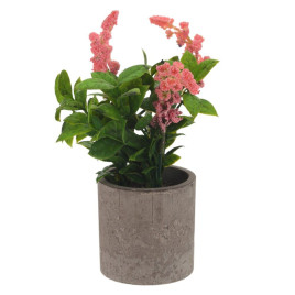 Цветочная композиция, L10 W10 H18 см