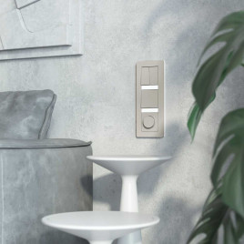 Выключатель одноклавишный (дымчатый) W1210004/ a069447