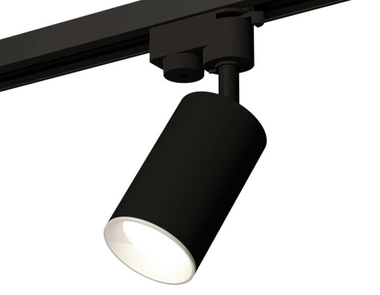 Комплект трекового светильника Ambrella light Track System XT6323001 SBK/SWH черный песок/белый песок (A2521, C6323, N6101)