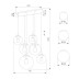 Подвесная люстра TK Lighting 5384 Esme
