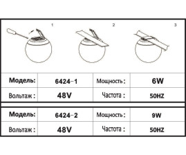Трековый светодиодный светильник Kink Light Сатори 6424-1,06