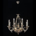 Подвесная люстра Lucia Tucci Firenze 1781.8.2 Antique Gold