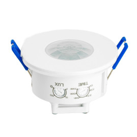 Датчик движения и освещенности 1200W 8m 120°(гориз.) 360°(верт.) Feron SEN55 51519