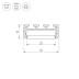 Профиль Arlight PLS-LOCK-2000 ANOD 016397