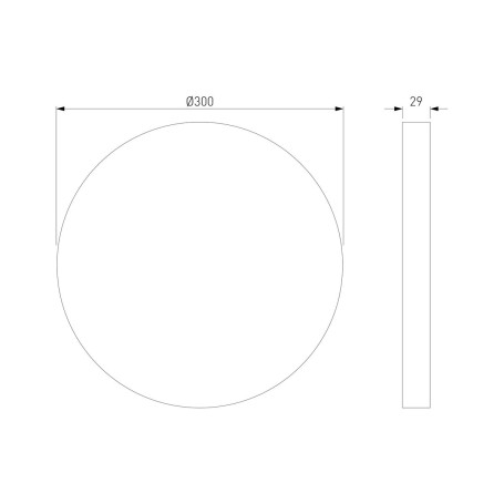 Потолочный светодиодный светильник TK Lighting 18797 Aqua CCT+DIM IP54