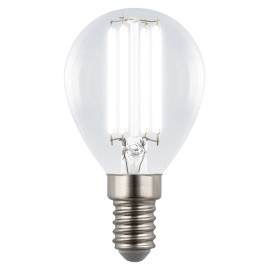 Лампа светодиодная Uniel E14 4W 4000K прозрачная LED-G45-4W/4000K/E14/CL GLY01TR UL-00011939