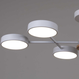 Светильник потолочный Reluce 03335-0.3-06 WH+WOOD