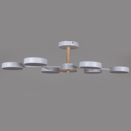 Светильник потолочный Reluce 03335-0.3-06 WH+WOOD