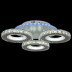 Потолочная светодиодная люстра Reluce 03900-0.3-03A WH+CR (RGB)