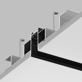 Шинопровод встраиваемый однофазный Denkirs Smart Hide TR2012-BK