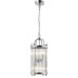 Подвесная люстра Crystal Lux Tadeo SP4 D200 Chrome/Transparente
