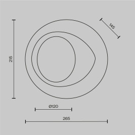 Бра Maytoni Modern MOD435WL-01W