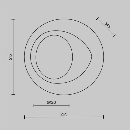 Бра Maytoni Modern MOD435WL-01W
