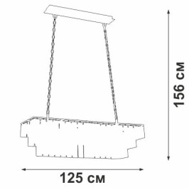Подвесная люстра Vitaluce V5264-9/30