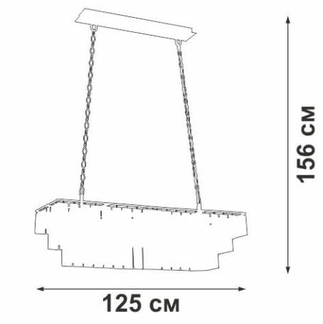 Подвесная люстра Vitaluce V5264-9/30