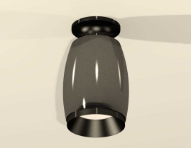Комплект накладного светильника Ambrella light Techno Spot XS1123042 DCH/PBK черный хром/черный полированный (N6902, C1123, N7031)