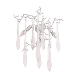 Настенный светильник Crystal Lux REINA AP3 SILVER PATINA