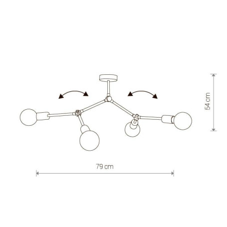 Подвесная люстра Nowodvorski Twig 9140