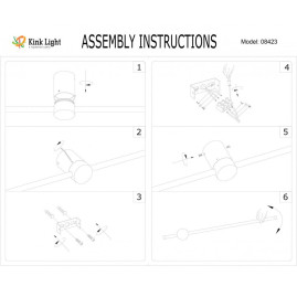 Настенный светодиодный светильник Kink Light Локи 08423-80,02(4000K)
