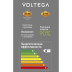 Лампа светодиодная филаментная Voltega 271 E27 3,5W 1800K дымчатая 8577