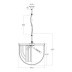 Подвесной светильник Garda Decor 20MD3279-6
