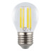 Лампа светодиодная Uniel E27 4W 4000K прозрачная LED-G45-4W/4000K/E27/CL GLY01TR UL-00011941