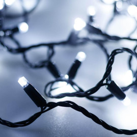 Уличная светодиодная гирлянда Ardecoled нить 230V белый ARD-String-Pro-10000-Black-100Led-Std White 025826