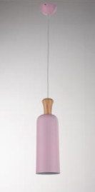 Светильник подвесной Alfa Light F3524-23 Pink E27*1