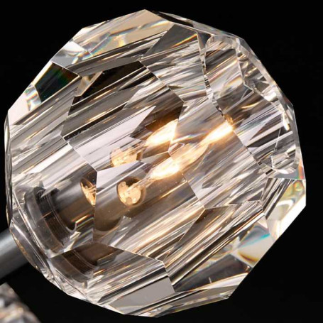 Подвесная люстра Imperium Loft Rh Boule De Cristal Linear Chandelier 6 Nickel 240203-22