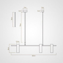 Подвесная люстра Imperium Loft Adis 212661-26