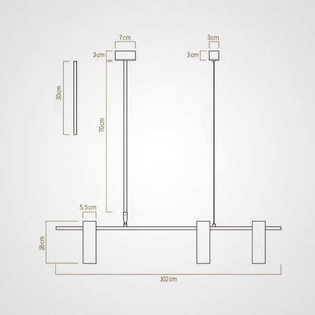 Подвесная люстра Imperium Loft Adis 212661-26