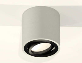 Комплект накладного светильника Ambrella light Techno Spot XS7533002 SGR/PBK серый песок/черный полированный (C7533, N7002)