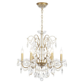 Подвесная люстра Crystal Lux Odelis SP6 Gold