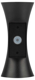 Уличный настенный светодиодный светильник ЭРА WL42 BK+GD Б0054420