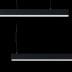 Светильник Led Holding LINE 50x70 INTERIOR 3000х50х70мм 66Вт подвесной LH131060