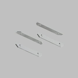 Комплект прямых соединителей для закладного профиля TR3040-AL Denkirs Smart One (4 шт.) TR3043-AL