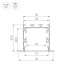 Профиль встраиваемый Arlight Linia49-F-S-2500 Anod 041871