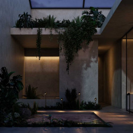 Ландшафтный светильник Maytoni Outdoor O497FL-L12B3K1