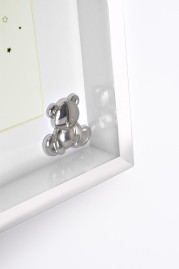 Фоторамка Innova PM01460 Ф/рамка 10*10cm Baby Deep Silver Plated, серебро, металл (6/12/360) Б0046331
